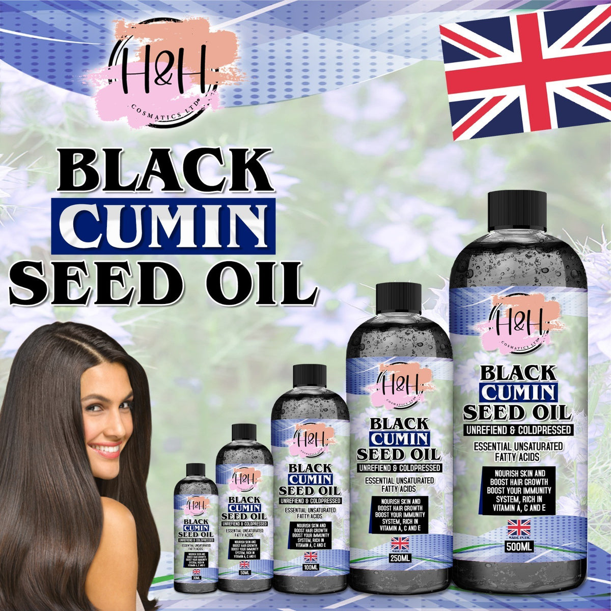 H&H Cosmetic Black Seed Oil